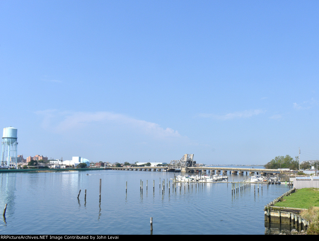 Reynolds Channel Drawbridge, which connects LIRRs Long Beach Line with Long Beach and Island Park 